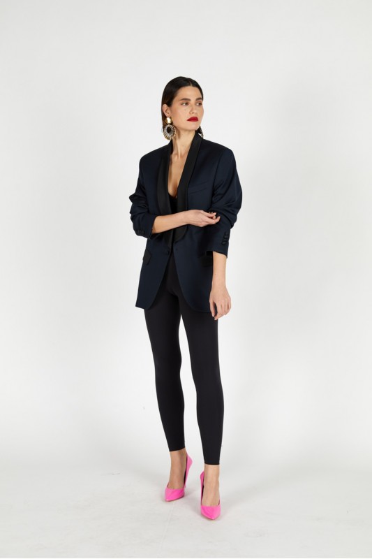 Double-breasted wool Blazer
