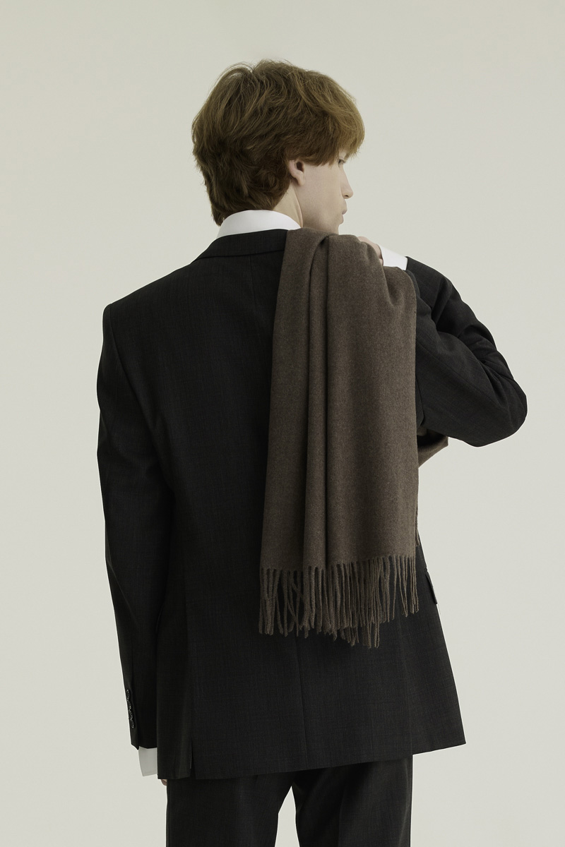 Clio Cashmere ScarfBROWN
